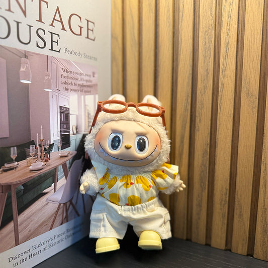 🐥 Quack & Cozy Labubu Fit – Ducky Day Edition