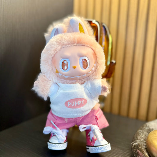 π Peachy Pup Labubu Fit β Pink Street Edition