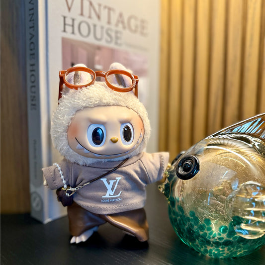 ๐ LV Luxe Look for Labubu โ Street Scholar Edition