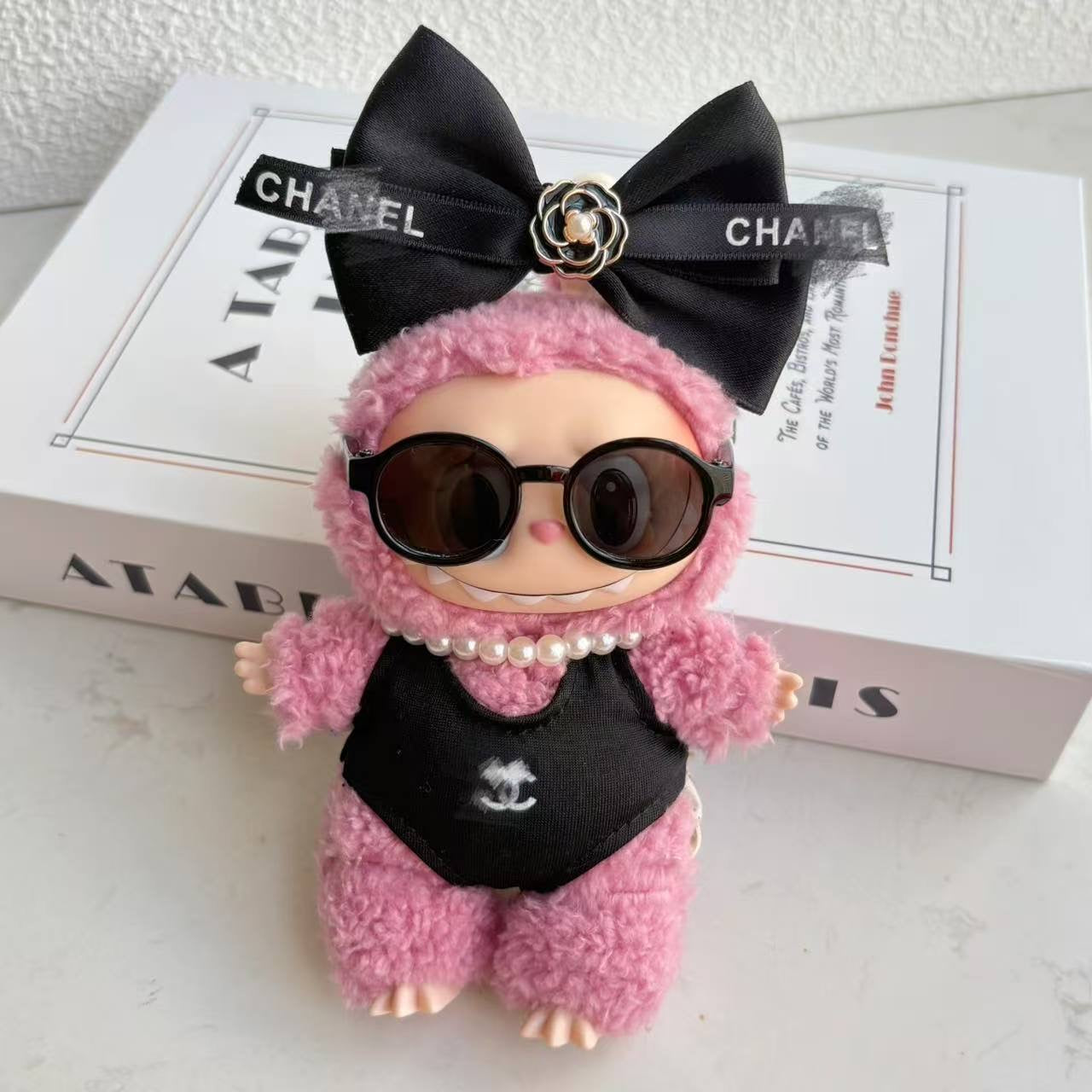 ✨ Premium Chanel-Inspired Labubu Glam Set | Complete Luxury Outfit