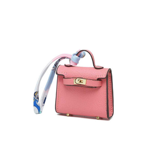 👜 Premium Birkin-Style Mini Bag for Labubu – Pink Edition