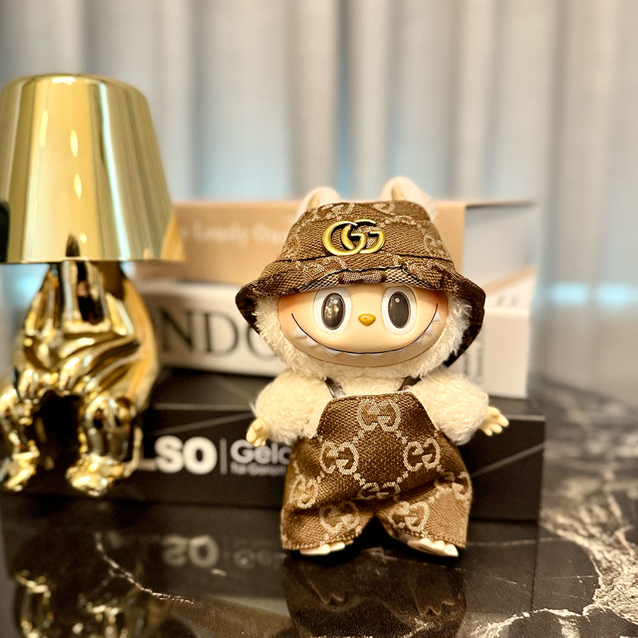 🤎 GG Monogram Set for Labubu
