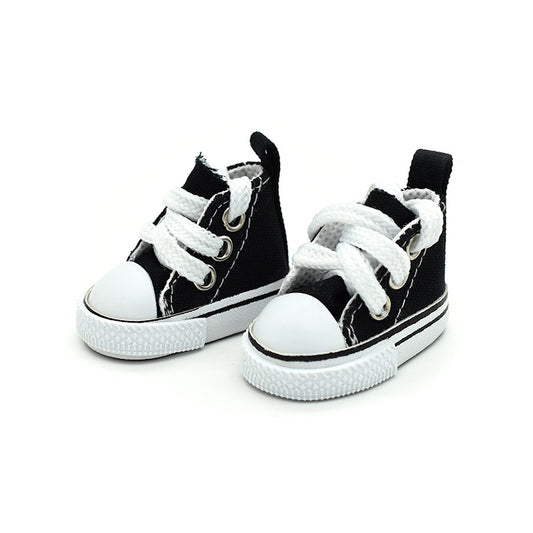 ๐ค Mini High-Top Sneakers for Labubu โ Classic Street Style