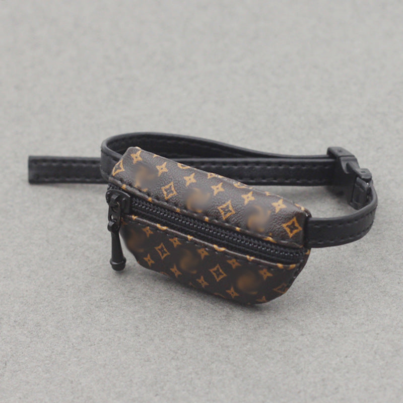 👜 Mini LV Monogram Crossbody Bag for Labubu – Chic on the Go
