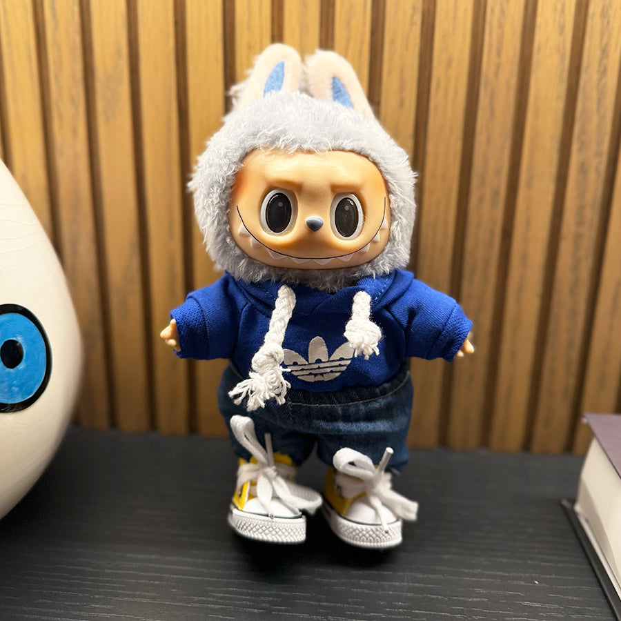 Street Set – For Labubu (Adidas-Inspired)