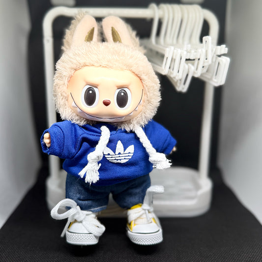 Street Set – For Labubu (Adidas-Inspired)