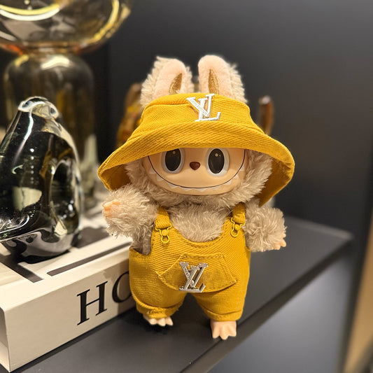 Mini LV Sunshine Set – For Labubu (Yellow Edition)”