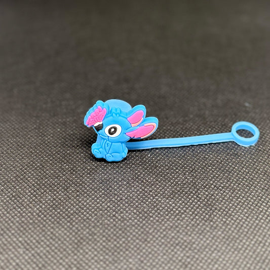 Stitch Leaf Peek Straw Topper – Fits Stanley & Tumblers