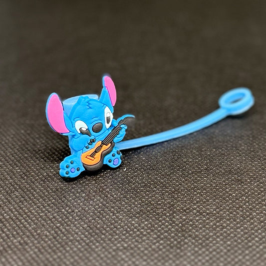 Rockstar Stitch Straw Topper – Fits Stanley & Tumblers