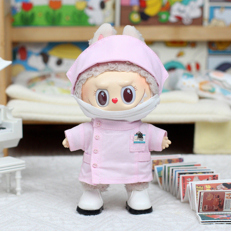 Labubu Pink Medical Outfit Set 🩷🩺