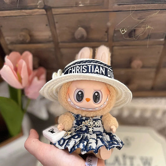 👗 Premium Dior-Inspired Labubu Outfit Set