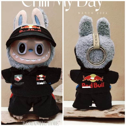 Labubu Red Bull Racing Outfit Set 🏁✨