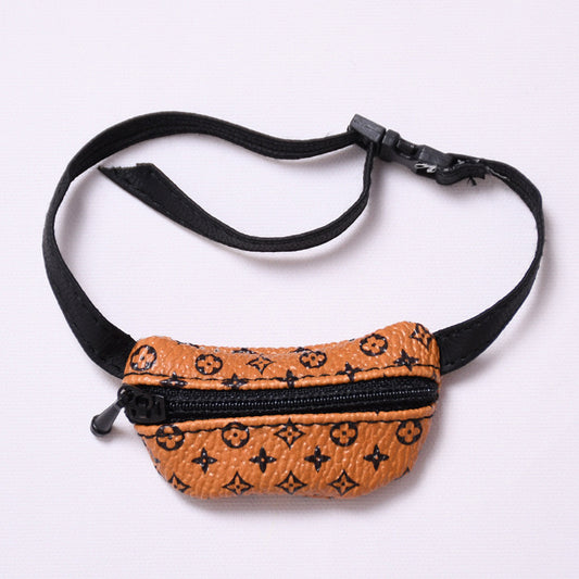 👜 Premium LV Mini Waist Bag for Labubu