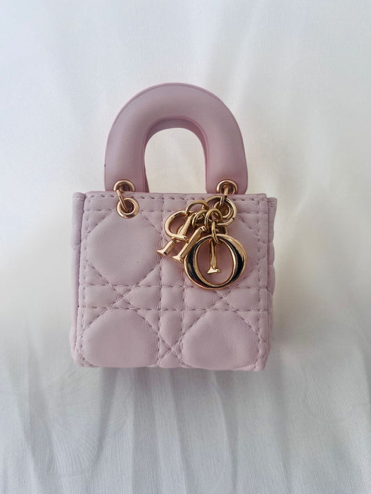👜 Premium Lady Dior Mini Bag for Labubu – Pink Edition 🌸