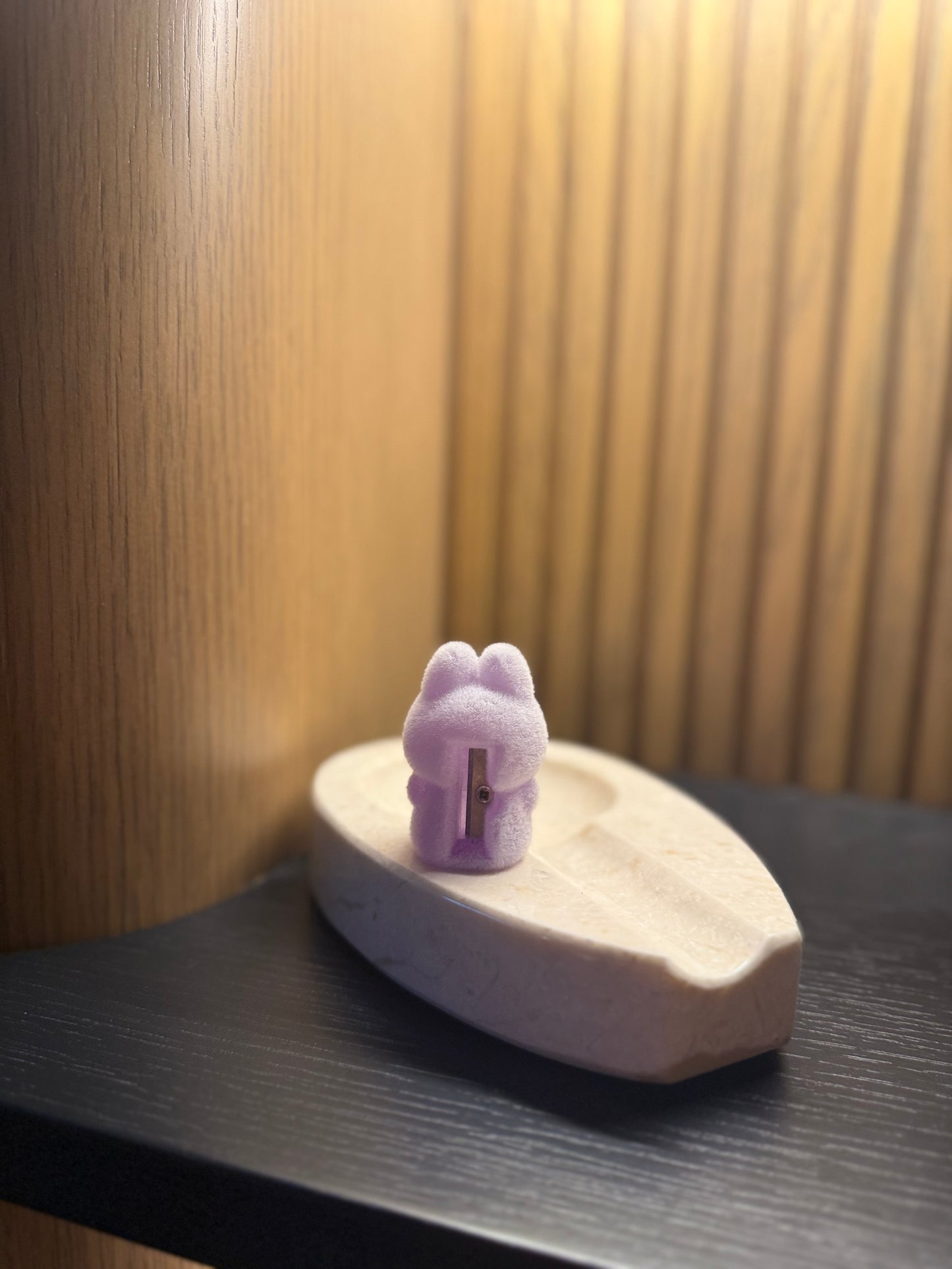 ✨ Labubu-Inspired Purple Sharpener