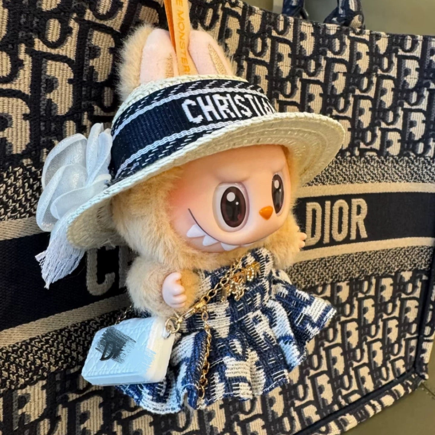 👗 Premium Dior-Inspired Labubu Outfit Set