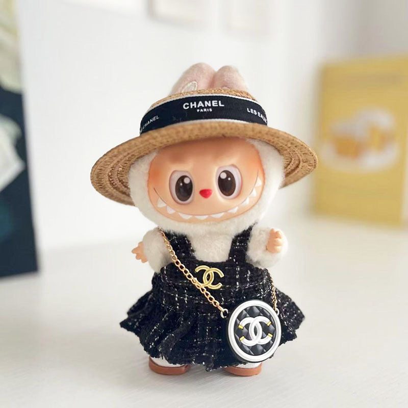 Labubu Luxury Chanel-Inspired Outfit Set 🌟