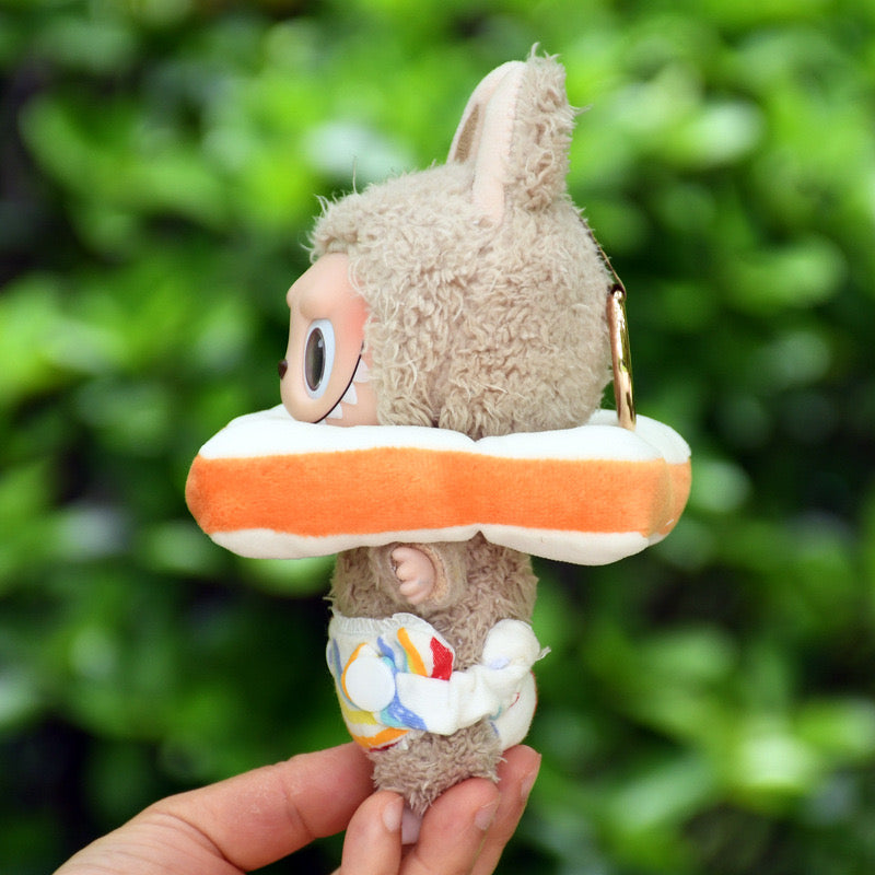 🍞 Labubu Toast & Rainbow Diaper Set
