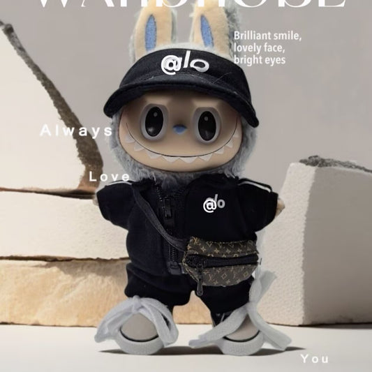 đź–¤ Labubu Alo Streetwear Set includes shoes and bag