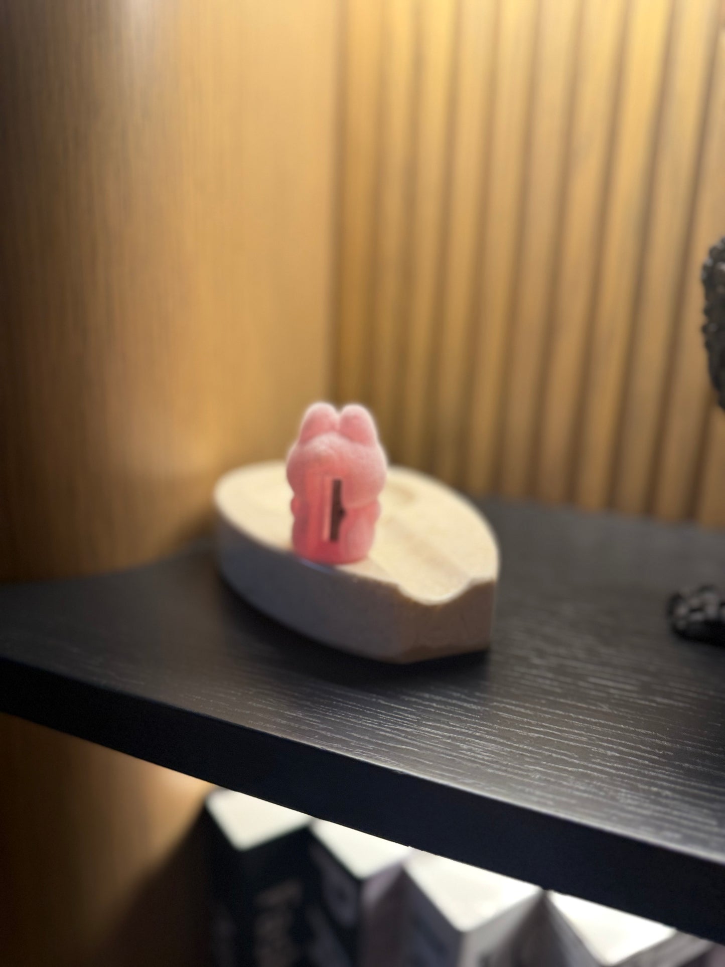 ✨ Labubu-Inspired Pink Sharpener