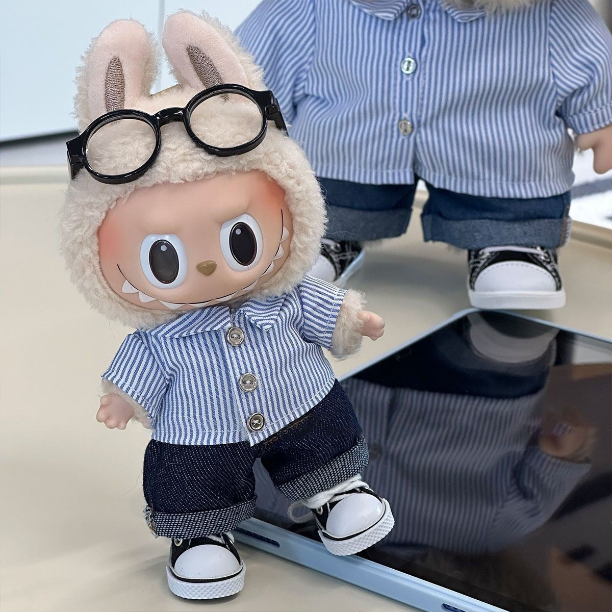 Labubu “Flip With Me” Outfit Set – Matching Style no shoes