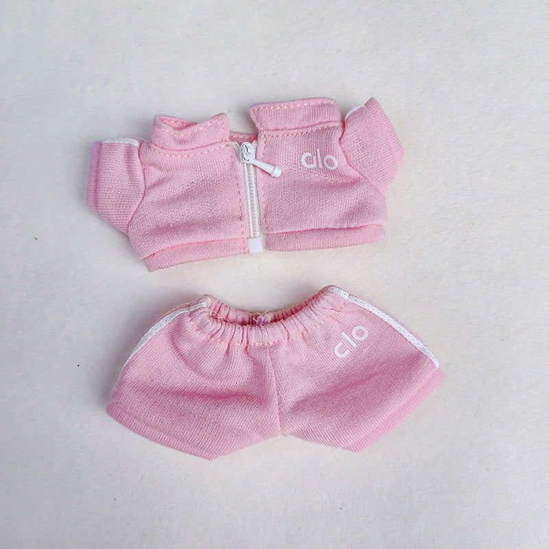 🌸 Premium Pink Alo-Inspired Labubu Outfit Set | Coming Soon | Pre-Order🛒