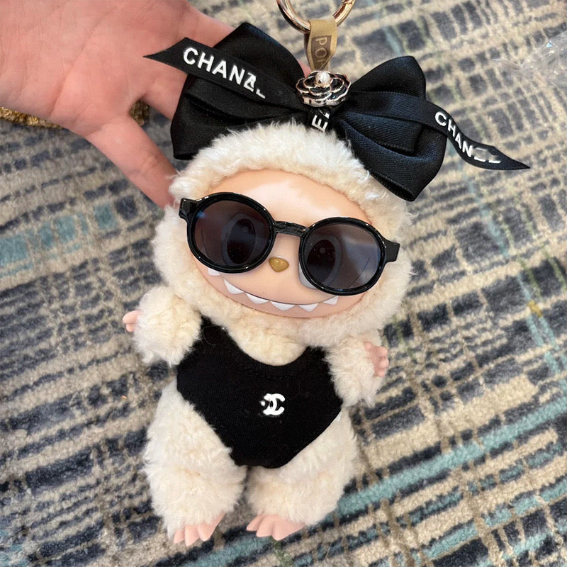 ✨ Premium Chanel-Inspired Labubu Glam Set | Complete Luxury Outfit
