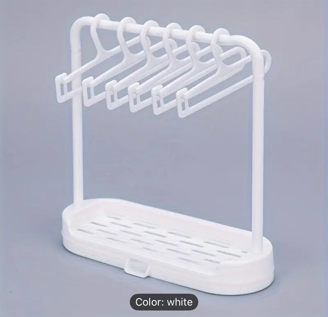 Mini Labubu Clothes Rack – With 10 Hangers