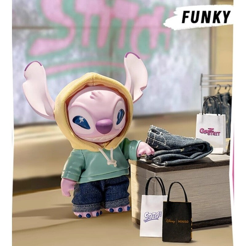 Authentic Stitch Gen Z Street Box Pendant – Mystery Style! 🧢