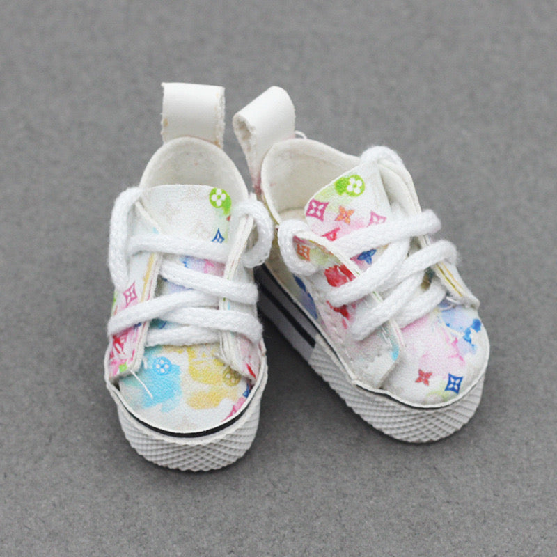 🌟 Labubu LV Pastel Sneakers