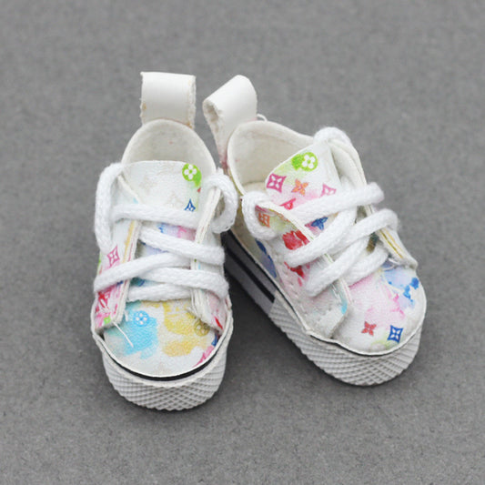 🌟 Labubu LV Pastel Sneakers