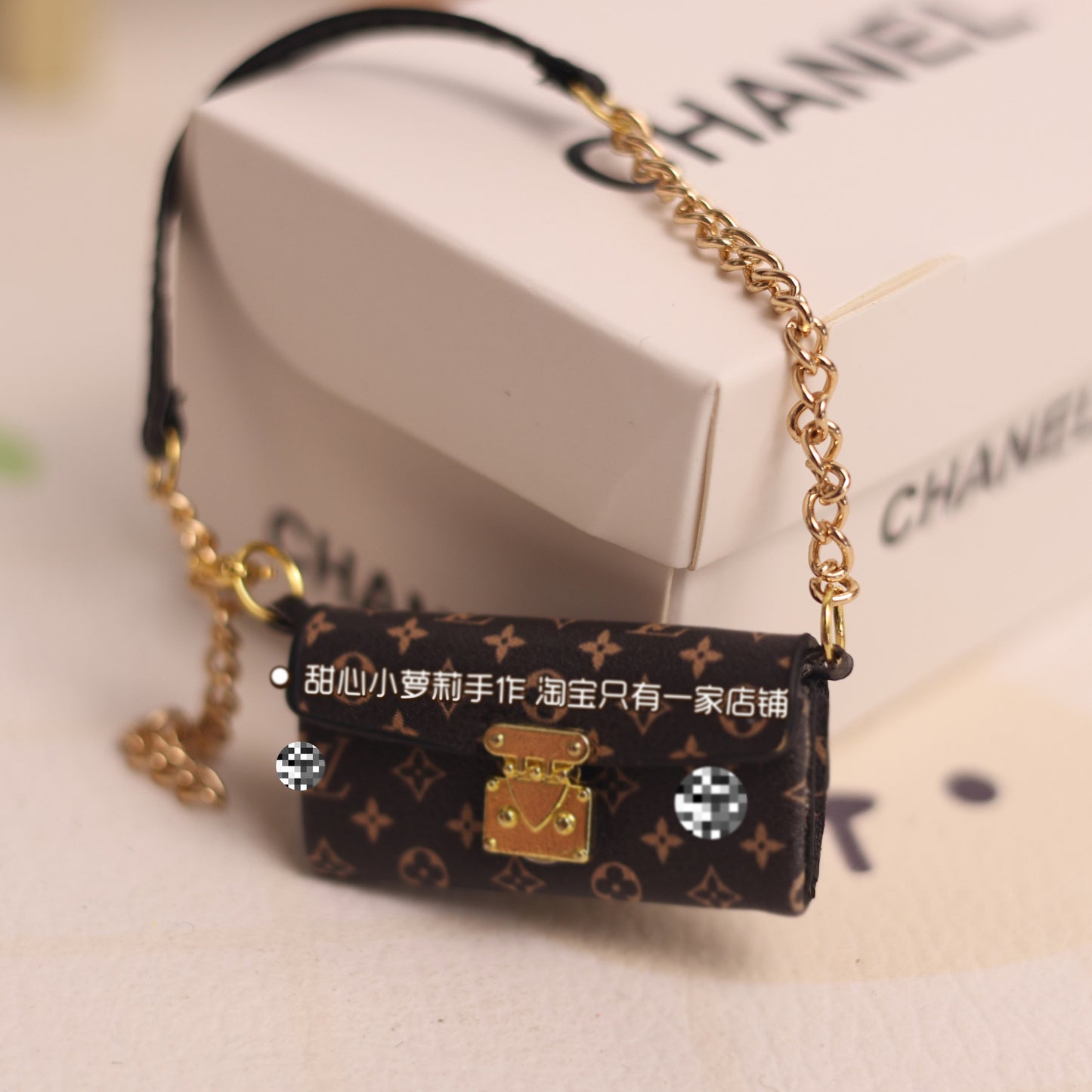 ✨ Labubu LV-Inspired Mini Bag