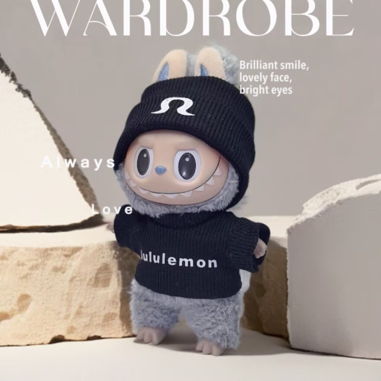 🖤 Labubu Lululemon Sweater Set