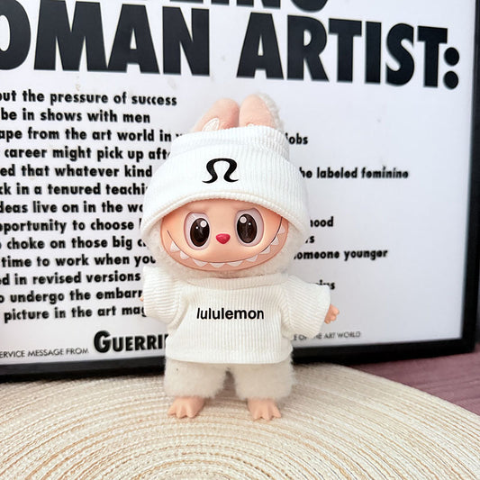 Lululemon Labubu Fit – White Edition