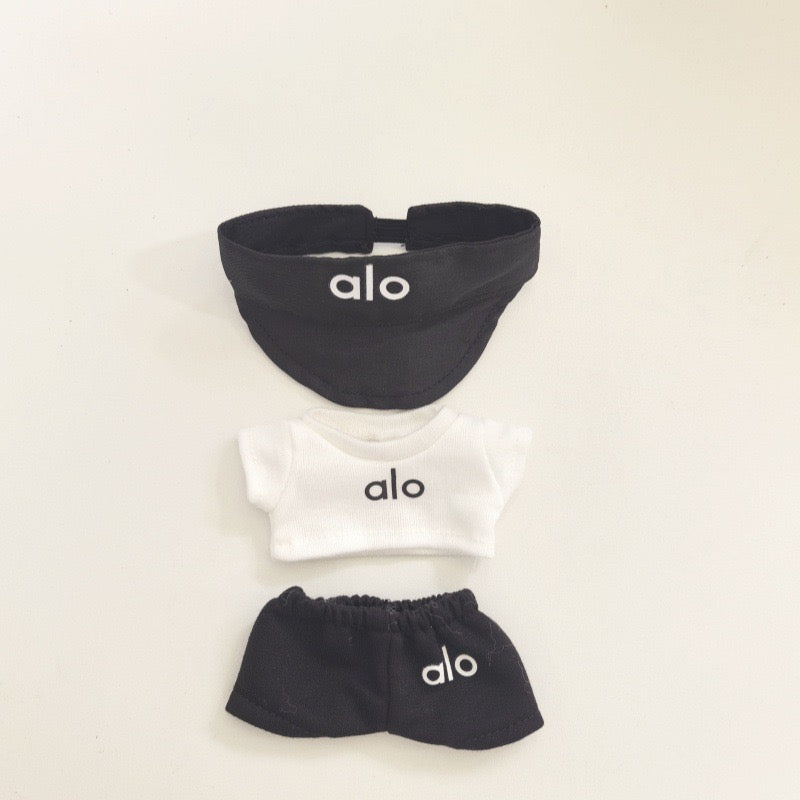 Alo Active Mini Set – Monochrome Edition (Without Shoes)