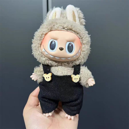 Teddy Bear Overalls – Black Edition