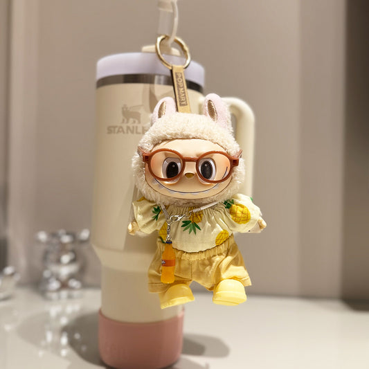 🍍 “Pineapple Pop” Labubu Fit – Tropical Mini Edition