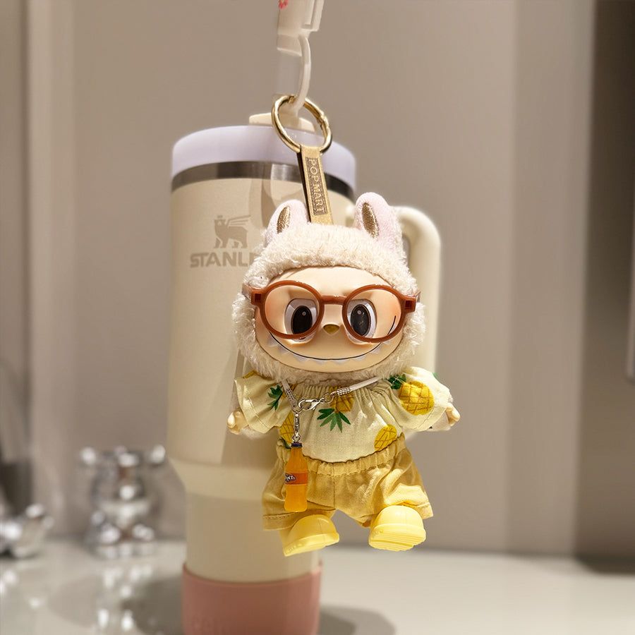 🍍 “Pineapple Pop” Labubu Fit – Tropical Mini Edition