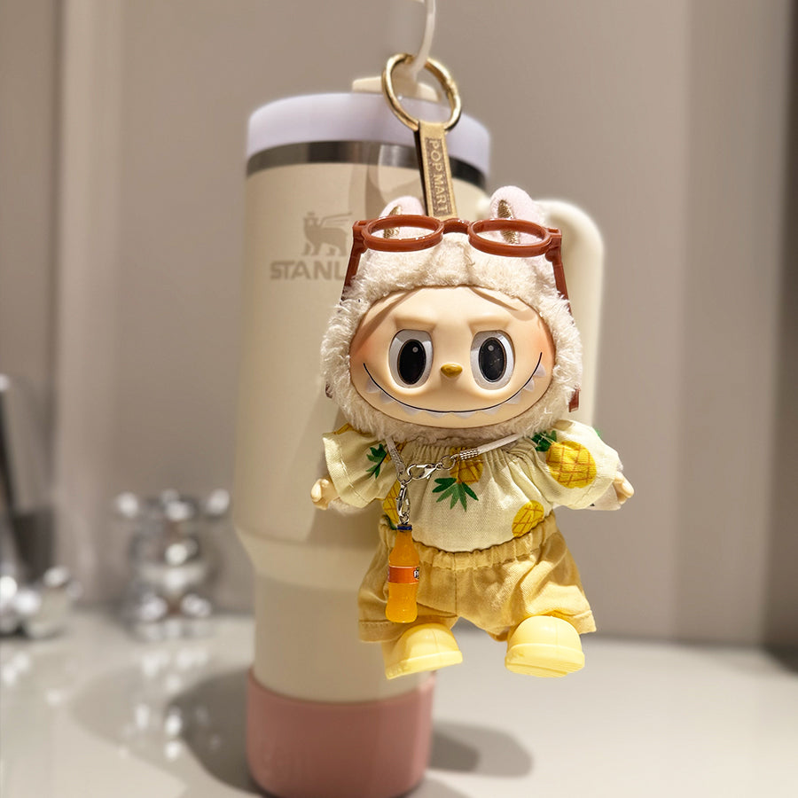 🍍 “Pineapple Pop” Labubu Fit – Tropical Mini Edition