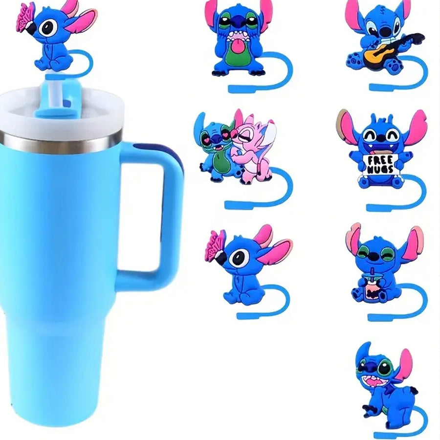 Free Hugs Stitch Straw Topper – Fits Stanley & More