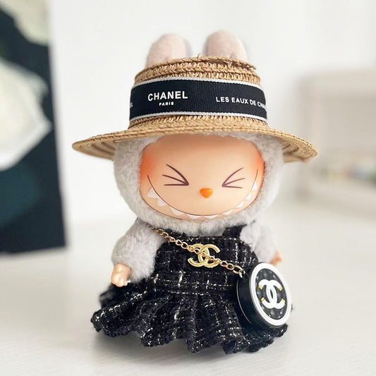Labubu Luxury Chanel-Inspired Outfit Set 🌟
