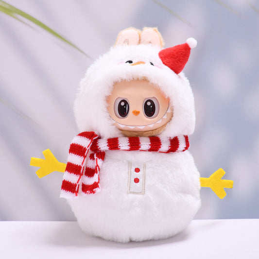 ⛄ Labubu Snowman Outfit