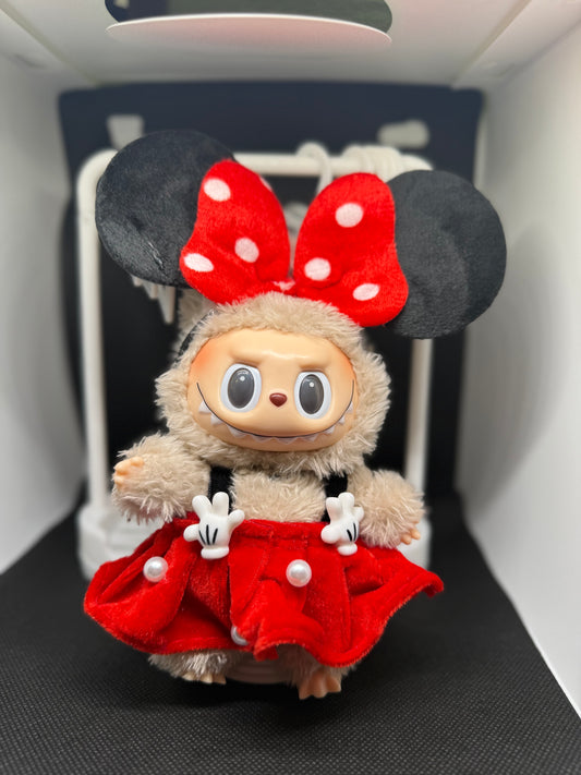 Minnie Mouse Labubu Outfit