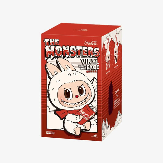 (Open) Happy Factor - Labubu The Monsters Coca Cola Series Vinyl Face by POP MART