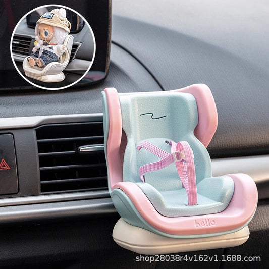 Labubu DreamRide Car Seat – Pink & Blue Edition
