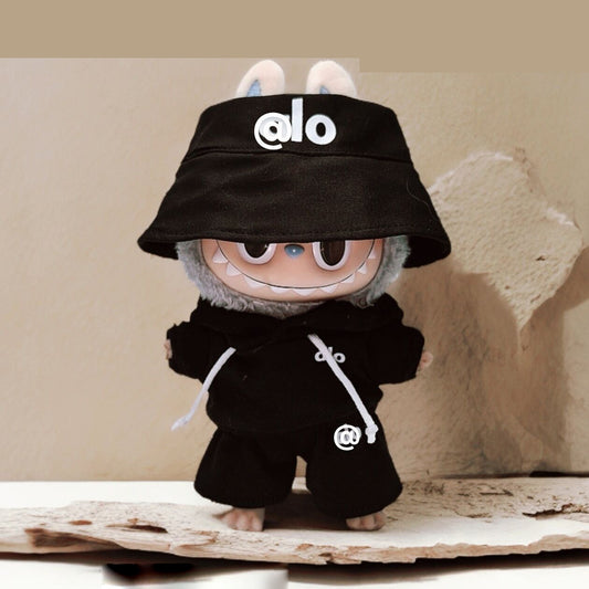 Alo Labubu Street Set – Black Bucket Hat Edition